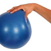 Pilates soft over bal